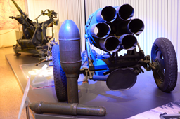 Немецкий 150-мм реактивный шестиствольный миномёт «Небельверфер», ЦМВС, г.Москва