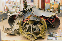 Обломки американского самолета-разведчика Lockheed U-2 сбитого 01.05.1960 под Свердловском ракетой ЗРК С-75, ЦМВС, г.Москва