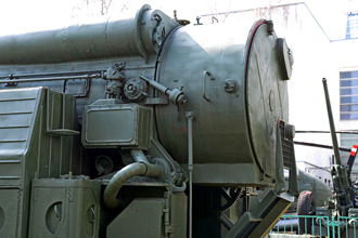 Пусковая установка 9П120 оперативно-тактического ракетного комплекса фронтового подчинения «Темп-С», ЦМВС