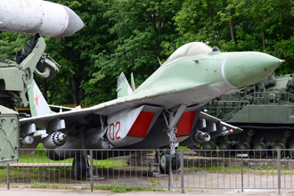 Фронтовой истребитель МиГ-29 (9.12), ЦМВС, г.Москва