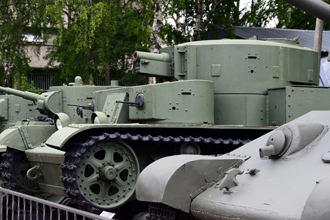 Средний танк Т-28, ЦМВС, г.Москва