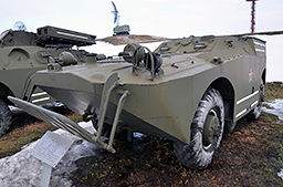 Боевая машина 9П110 ПРК 9К11 на шасси БРДМ-1 