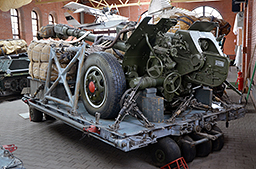 122-мм гаубица Д-30 в парашютно-грузовой системе 