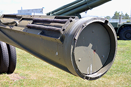 Баллистическая установка на лафете пушки-гаубицы МЛ-20, Технический музей, г.Тольятти 