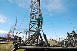 Антенная машина станция тропосферной радиорелейной связи Р-410М-7,5 Диагноз-2, Технический музей, г.Тольятти 