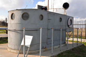 Фрагмент рубки сторожевого катера МО-4, музейный комплекс «35-я береговая батарея»