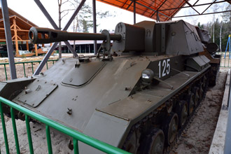 76-мм САУ СУ-76М, Военно-технический музей в селе Ивановское