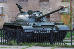 Т-54-2 (Т-54 обр. 1949 года), выставка техники у Дома офицеров, Екатеринбург