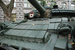 Т-80БВ, штаб Центрального военного округа, Екатеринбург