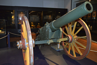 107 К 77 (42-линейная батарейная пушка образца 1877 года, Россия), Музей артиллерии, г.Хямеэнлинна
