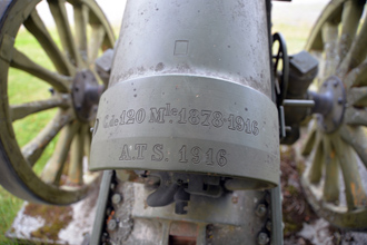 120 K 78 (de Bange 120 mm Long cannon, Mle 1878, Франция), Музей артиллерии, г.Хямеэнлинна