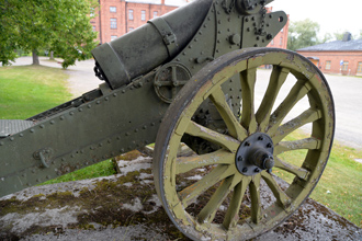 20 K 78-16 (de Bange 120 mm Long cannon, Mle 1878, Франция), Музей артиллерии, г.Хямеэнлинна