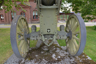 120 K 78-16 (de Bange 120 mm cannon, Mle 1878, Франция), Музей артиллерии, г.Хямеэнлинна