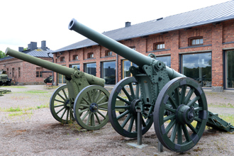 120 K 78 (de Bange 120 mm cannon, Mle 1878, Франция), Музей артиллерии, г.Хямеэнлинна
