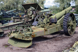 203 H 17 (203-мм гаубица Vickers Mark VI 8 inch), Музей артиллерии, г.Хямеэнлинна
