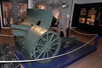 76 VK 09 (76-мм горная пушка обр.1909 г., Россия), Музей артиллерии, г.Хямеэнлинна