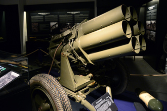 15-см реактивный миномёт Nebelwerfer 41, Музей артиллерии, г.Хямеэнлинна