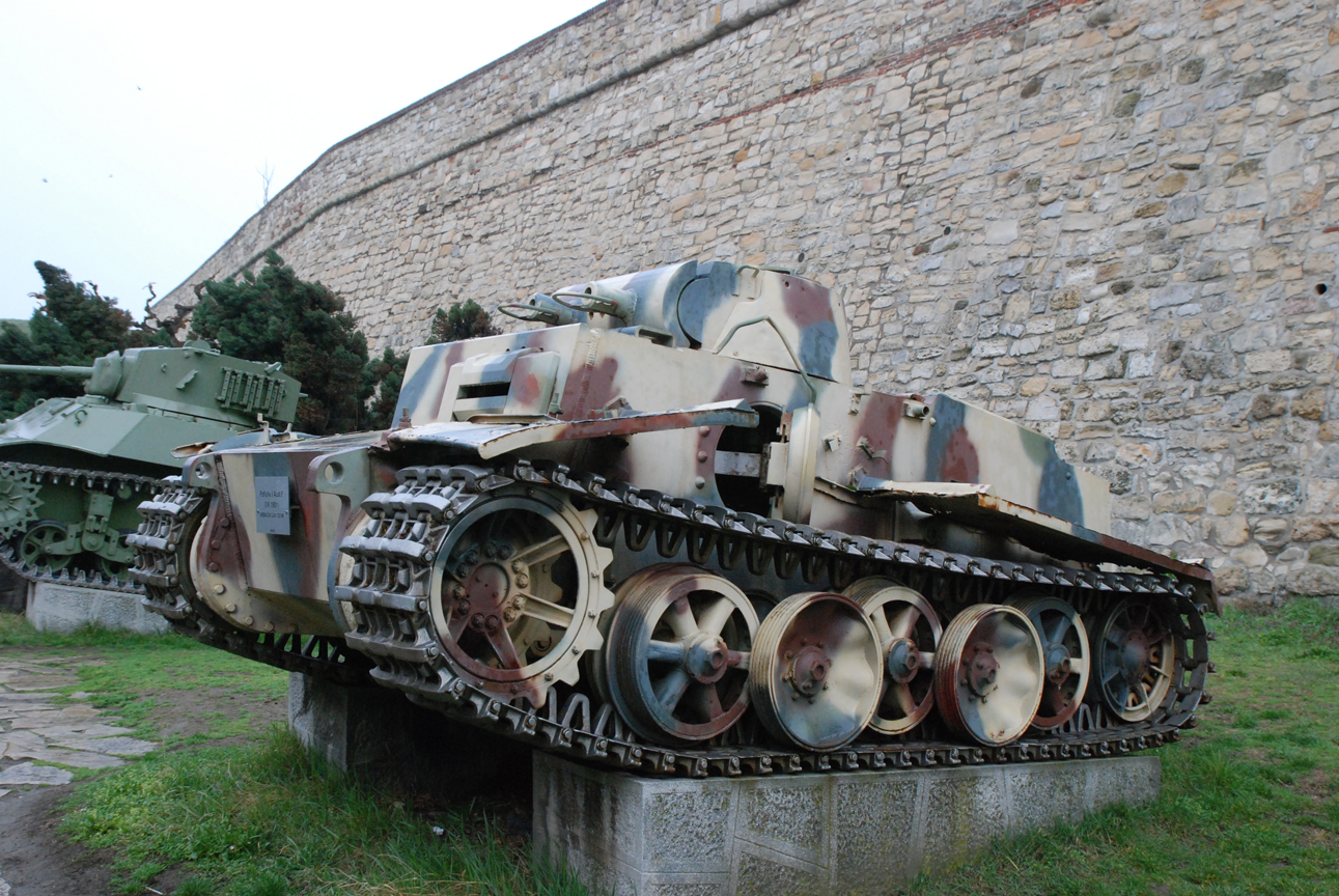 PzKpfw I Ausf.F, Белградский военный музей.