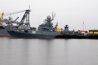 Малый противолодочный корабль «Зеленодольск» пр. 1331М, Выставка флотского вооружения на Маячном пирсе в Кронштадте