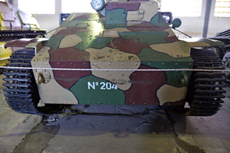 Лёгкий танк  Vickers-Carden-Loyd M1937, Великобритания, Центральный музей бронетанкового вооружения и техники