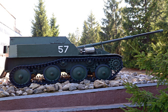 57-мм авиадесантируемая АСУ-57 , Центральный музей бронетанкового вооружения и техники