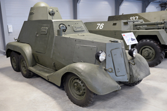 Бронеавтомобиль БА-21, Центральный музей бронетанкового вооружения и техники