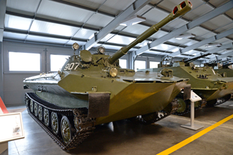 Плавающий танк ПТ-76Б, Центральный музей бронетанкового вооружения и техники