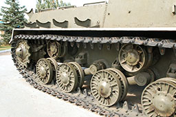 Ходовая часть ИСУ-152, унифицированная с танком ИС-2 