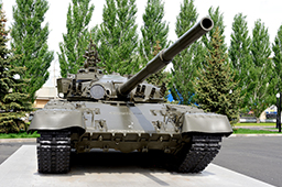 Т-80Б, обновлённый к 9 мая 2015 года, Парк Победы, г.Казань