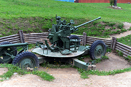 37-мм зенитная пушка 61-К, Историко-культурный комплекс «Линия Сталина»