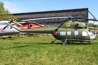 Опытный вертолёт Миль В-2В, Центральный музей ВВС РФ, п.Монино