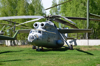Ми-6 (02, голубой), Центральный музей ВВС РФ, п.Монино