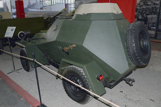 Бронеавтомобиль БА-64Б, выставка «Моторы Войны»