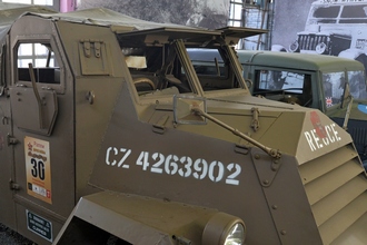 Бронеавтомобиль Chevrolet CT15A Armoured Truck, выставка «Моторы Войны»