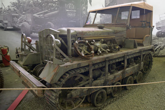 Аэродромный тягач M2 High-Speed Tractor (Cletrac MG-1), выставка «Моторы Войны»