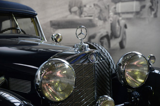 Легковой автомобиль Mercedes-Benz 770 Cabriolet D, выставка «Моторы Войны»