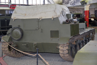 Самоходная артиллерийская установка СУ-76М, выставка «Моторы Войны»