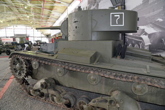 Легкий танк Т-26, обр. 1936 года, выставка «Моторы Войны»