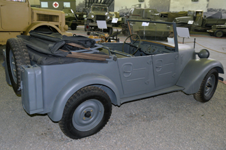 Командирский автомобиль Tatra 57K, выставка «Моторы Войны»
