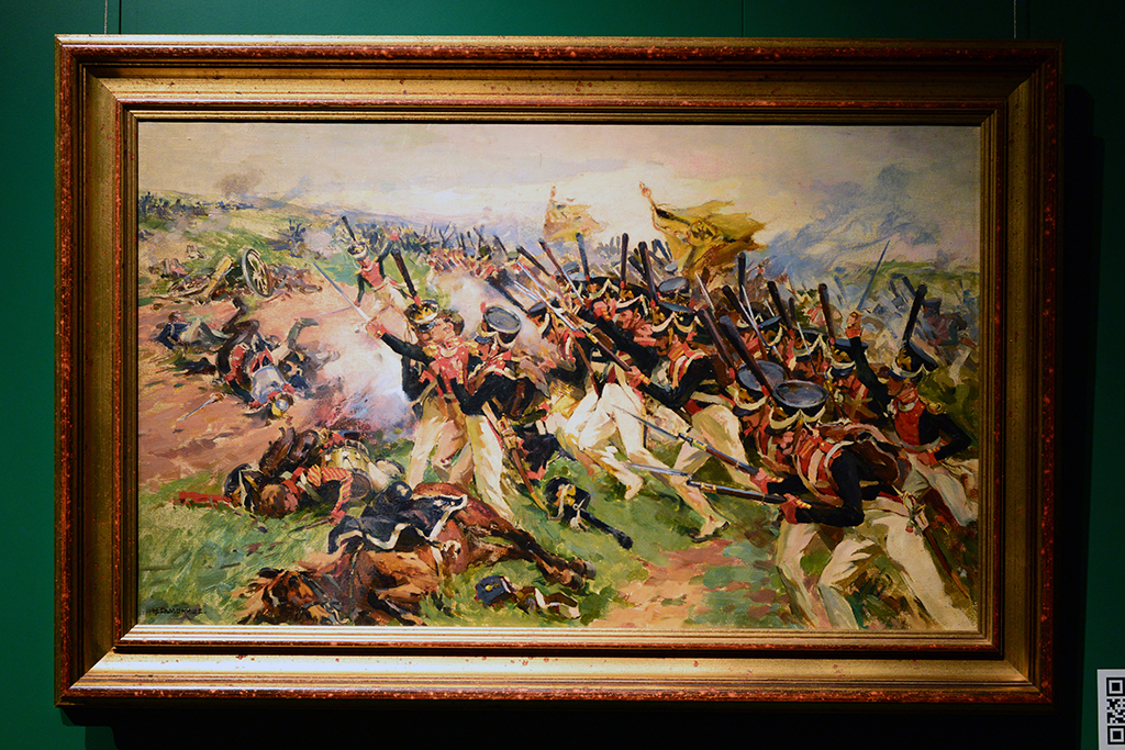 Кто написал картину бородинская битва