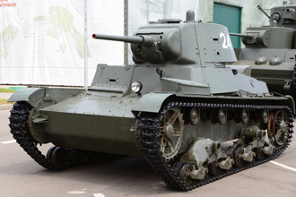Лёгкий танк Т-26 образца 1939 года, парк «Патриот»
