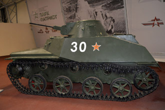 Лёгкий танк Т-30, парк «Патриот»