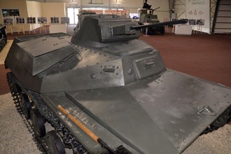 Плавающий танк Т-40, парк «Патриот»