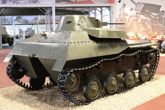 Лёгкий танк Т-40, парк «Патриот»