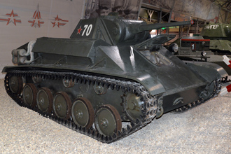 Лёгкий танк Т-70, парк «Патриот»