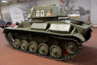Лёгкий танк Т-80, парк «Патриот»