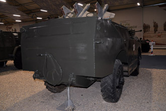 Боевая машина 2П27 противотанкового комплекса 2К16 «Шмель», парк «Патриот»