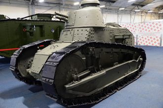 Лёгкий танк «Рено русский», парк «Патриот»