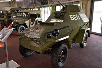 Бронеавтомобиль БА-64, выставка «Моторы Войны»