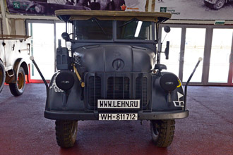 Немецкий командирский автомобиль Kfz.69 Steyr Typ 1500A, выставка «Моторы Войны»